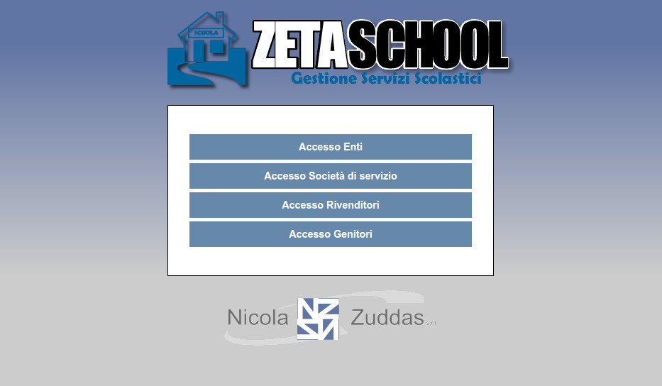 Web application for school services